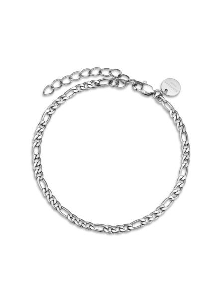 Rosefield Rosefield ezüst színű karkötő Figaro Chain JBFCS-J533