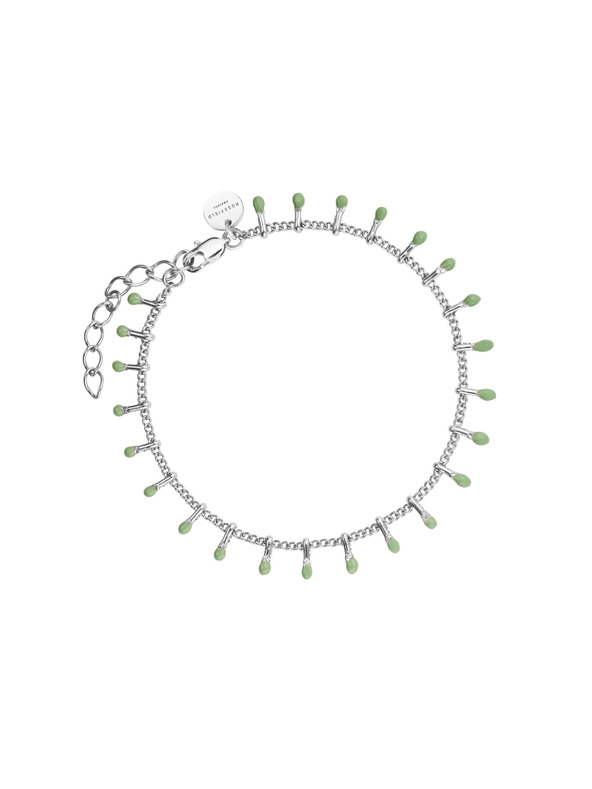 Rosefield Rosefield karkötő ezüst színben Drop chain JBDCS-J679
