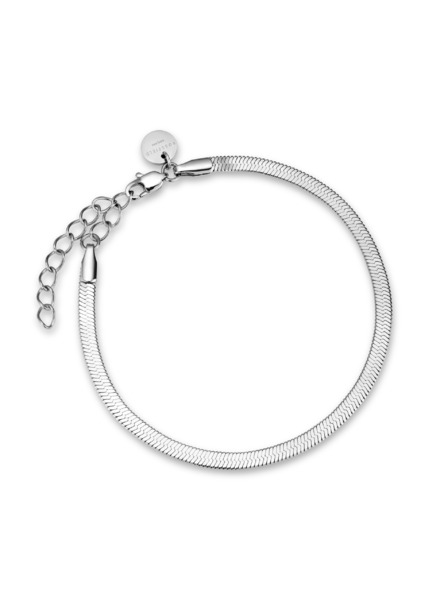 Rosefield Rosefield karkötő ezüst színben Snake JTBFS3S-J390