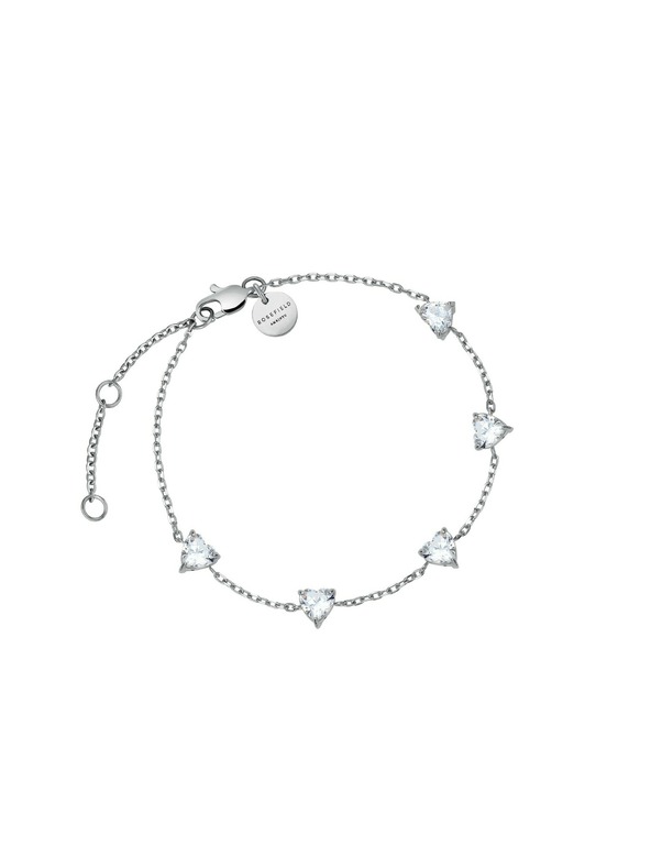 Rosefield Rosefield rhodiummal bevont női karkötő JBRHS-J1014