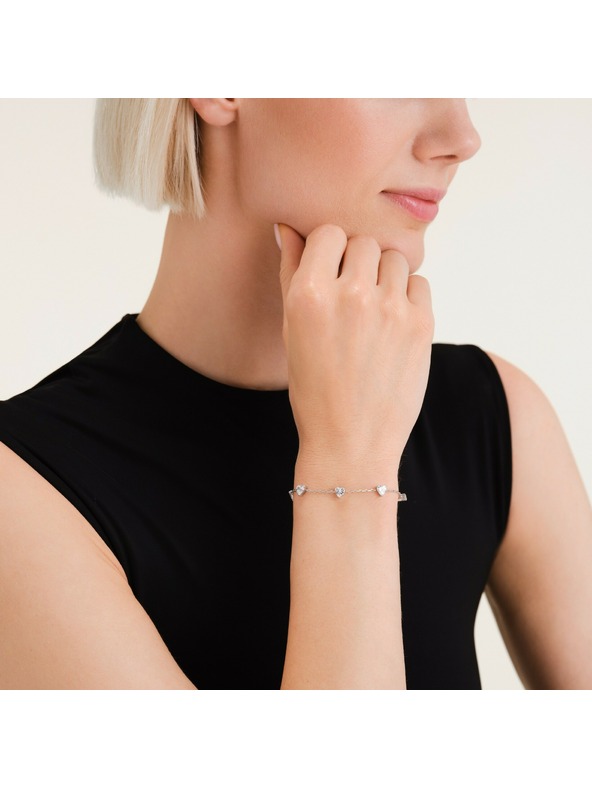 Rosefield Rosefield rhodiummal bevont női karkötő JBRHS-J1014