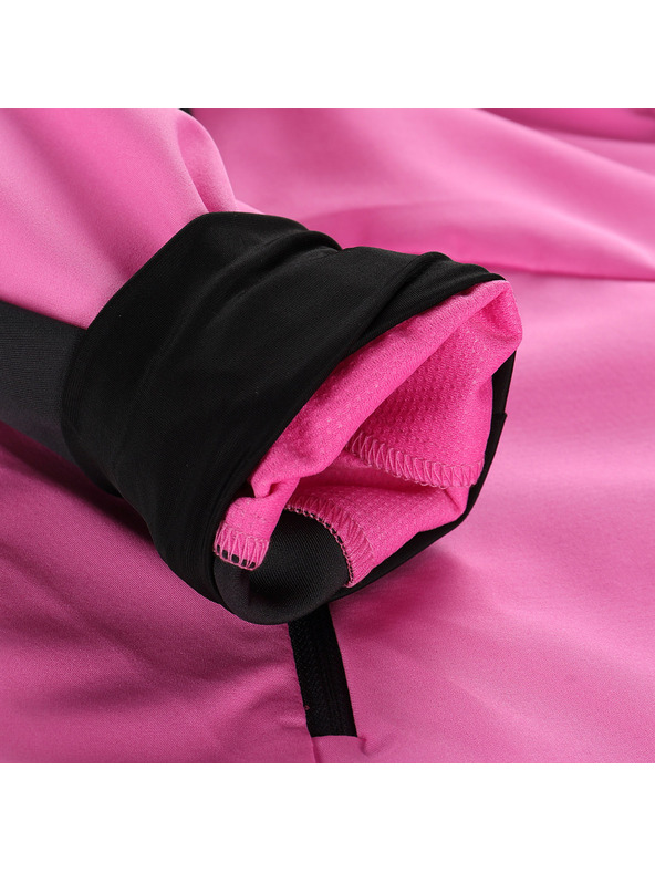 ALPINE PRO Női softshell dzseki DWR bevonattal ALPINE PRO KERAKA neon rózsaszín