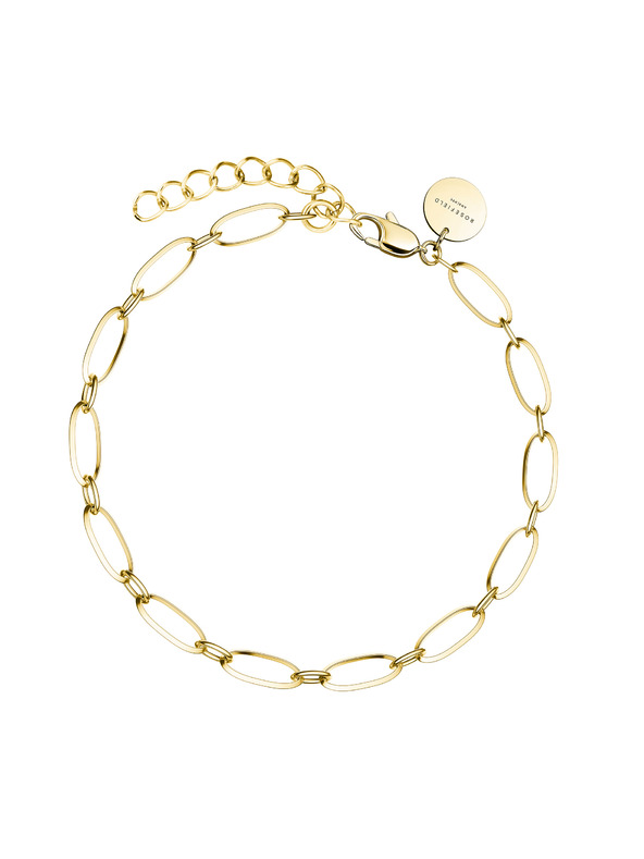 Rosefield Rosefield arany színű karkötő Oval JBOLG-J540