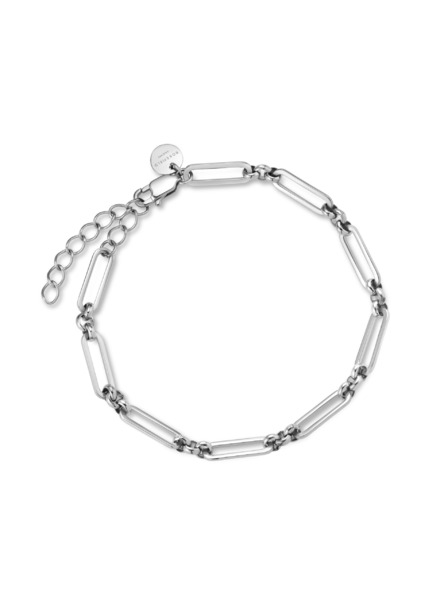 Rosefield Rosefield acél karkötő ezüst színben Multilink JTBCS-J439