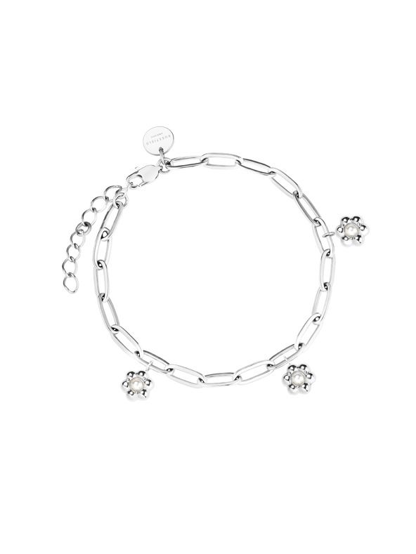 Rosefield Rosefield ezüst színű karkötő Daisy Flower JBDFS-J675