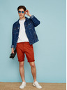 ZOOT.lab Téglából készült férfi rövidnadrág ZOOT.lab Raymond