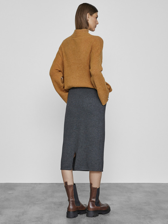 ZOOT.lab Szürke női kötött midi szoknya METROOPOLIS by ZOOT.lab Barny