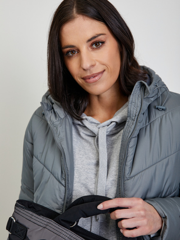 ZOOT.lab Szürke női steppelt kabát ZOOT.lab