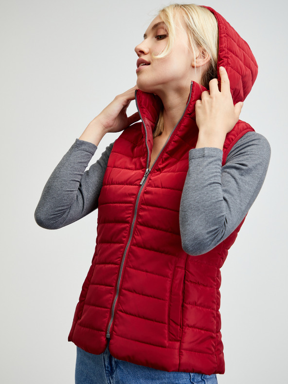 ZOOT.lab Piros női steppelt mellény ZOOT.lab