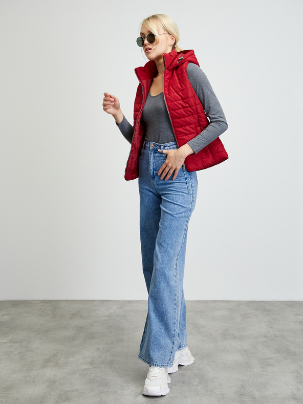 ZOOT.lab Piros női steppelt mellény ZOOT.lab