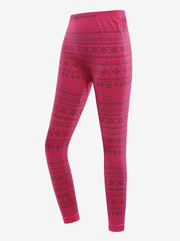 ALPINE PRO Sötétrózsaszín funkcionális gyermek fehérnemű ALPINE PRO Lento