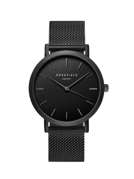 Rosefield Rosefield The Mercer fekete-fekete óra MBB-M43