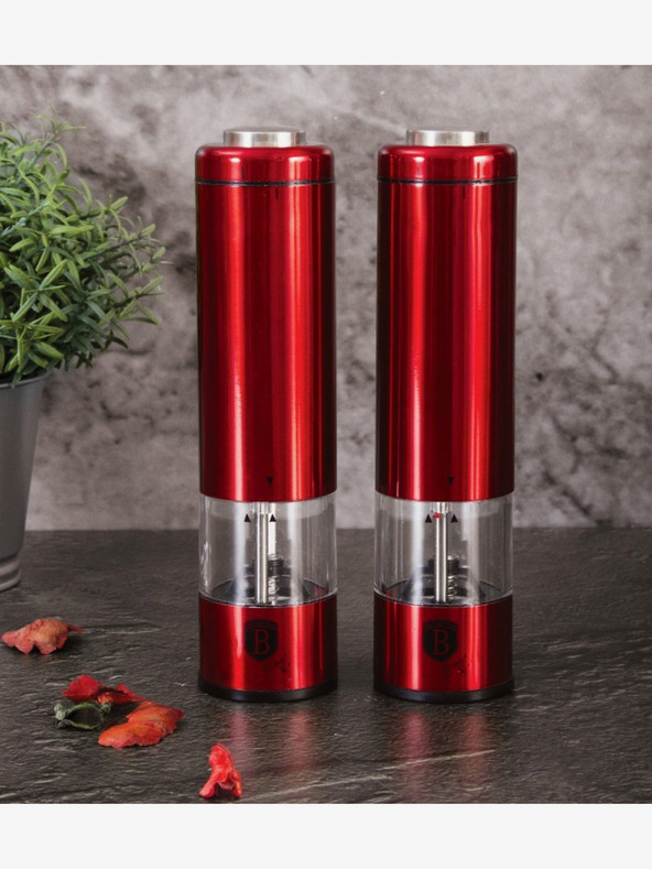 Berlingerhaus Elektromos bors- és sódaráló Burgundi metál vonal BERLINGERHAUS