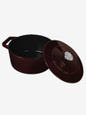 Berlingerhaus Öntöttvas sütőtál fedővel 24 cm Burgundy Line BERLINGERHAUS