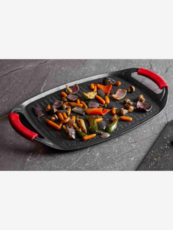 Berlingerhaus Grillezőtányér tapadásmentes felülettel 47 cm Burgundy Edition BERLINGERHAUS