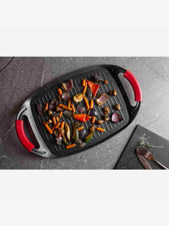 Berlingerhaus Grillezőtányér tapadásmentes felülettel 47 cm Burgundy Edition BERLINGERHAUS