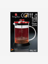 Berlingerhaus Tea és kávéskanna French Press 600 ml Burgundia Metallic Line BERLINGERHAUS