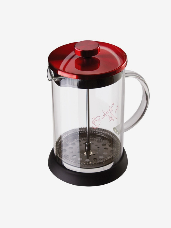 Berlingerhaus Tea és kávéskanna French Press 600 ml Burgundia Metallic Line BERLINGERHAUS