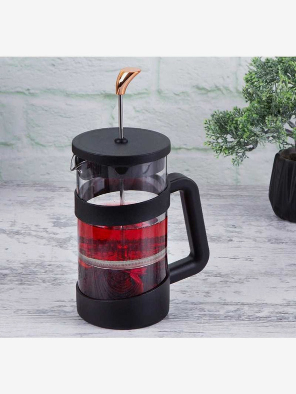 Berlingerhaus Teáskanna és kávéskanna French Press 1000 ml Black Rose Collection BERLINGERHAUS