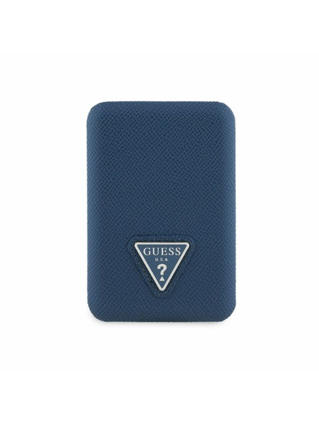 Guess Guess PU szemcsés háromszög logós MagSafe Powerbank 5000mAh Kék