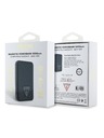 Guess Guess PU szemcsés háromszög logós MagSafe Powerbank 5000mAh Kék