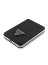 Guess Guess PU szemcsés háromszög logós MagSafe Powerbank 5000mAh Fekete