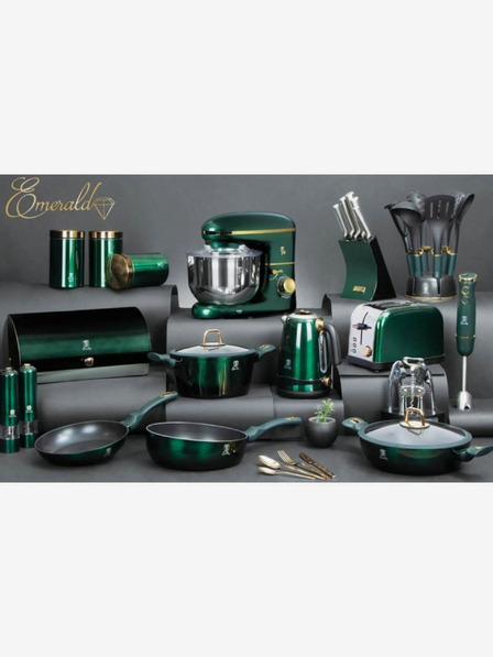 Berlingerhaus Tortatartó tapadásmentes felülettel 2az1-ben BERLINGERHAUS Emerald Collection