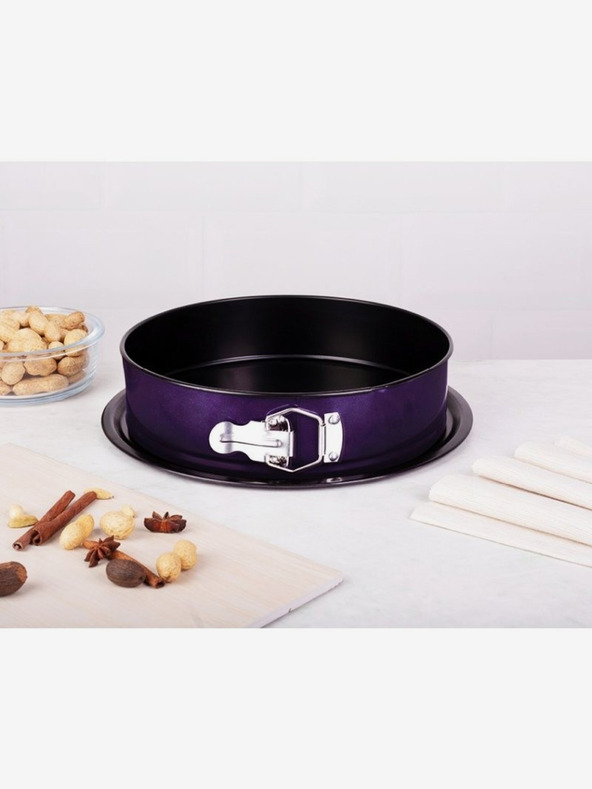 Berlingerhaus BERLINGERHAUS Lila Metallic Line 2in1 tortaforma tapadásmentes felülettel