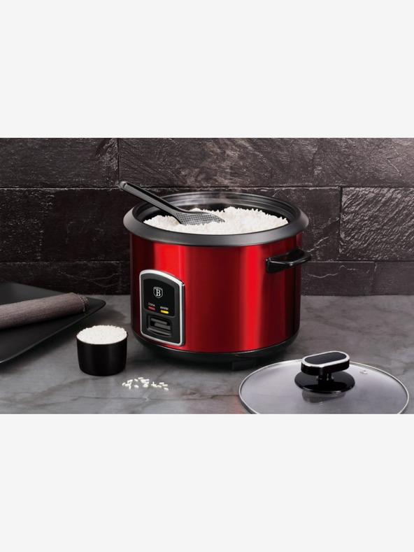Berlingerhaus Rizsfőző 1,8 l Burgundi metál vonal BERLINGERHAUS