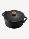 Berlingerhaus Öntöttvas sütőtál fedővel 20 cm BERLINGERHAUS Black Rose Collection