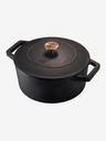 Berlingerhaus Öntöttvas sütőedény fedővel 24 cm BERLINGERHAUS Black Rose Collection