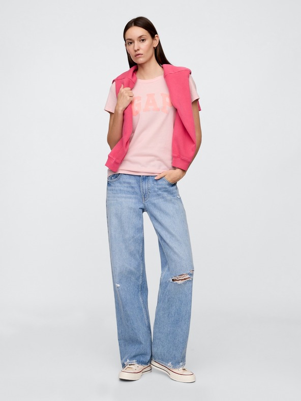 GAP GAP logó v-ss camo arch póló