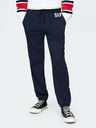 GAP Gyerek fleece sportnadrág logóval army GAP