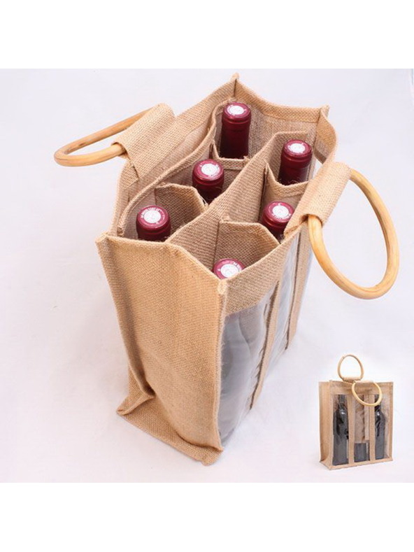 Casa de Engel Juta táska 6 üveghez, 0/50