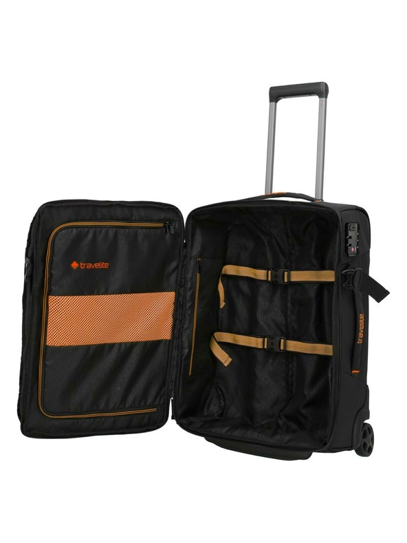 Travelite Travelite Briize Wheeled duffle S gurulós utazótáska Fekete