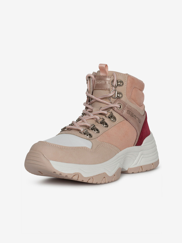 Sam 73 Régi rózsaszín női bokacsizma Sam 73