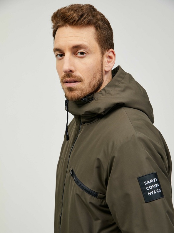 Sam 73 Khaki színű férfi kabát SAM 73 Cyril