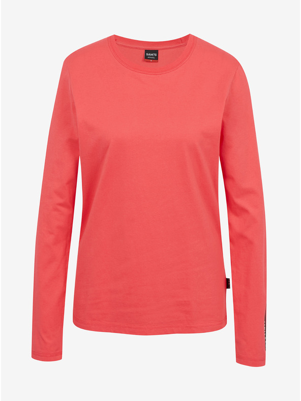 Sam 73 Sötét rózsaszín női hosszú ujjú póló SAM 73 Sariol