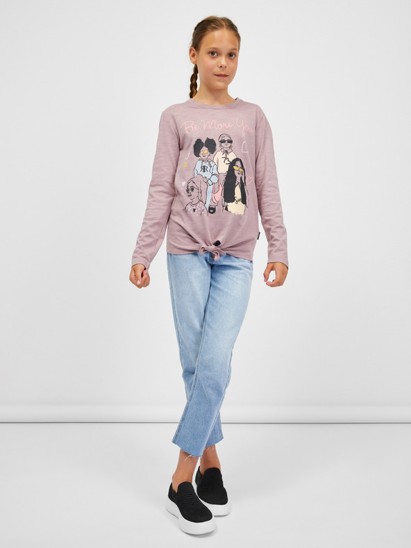 Sam 73 Régi rózsaszín lány hosszú ujjú póló SAM 73 Vadania