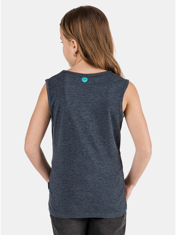 Sam 73 Sötétkék lányoknak nyomtatott póló SAM 73