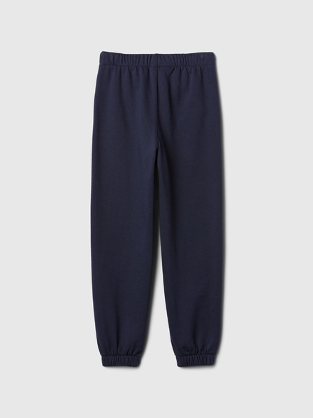 GAP Gyerek fleece sportnadrág logóval army GAP