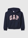 GAP Gyerek pulóver logóval és fleece béléssel GAP