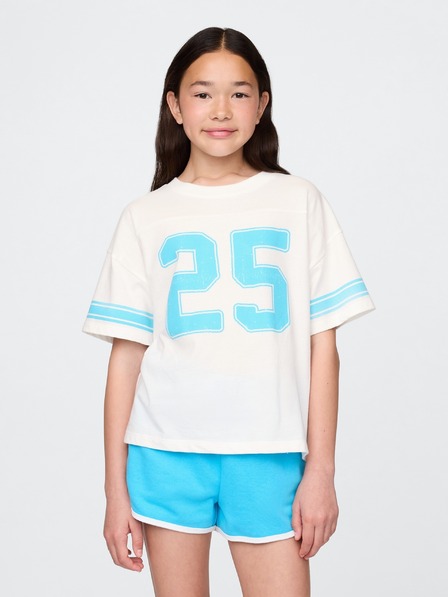 GAP Gyerek oversize Varsity póló GAP