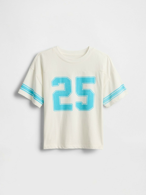 GAP Gyerek oversize Varsity póló GAP