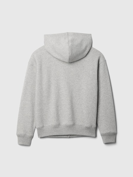 GAP Gyerek pulóver logóval és fleece béléssel GAP