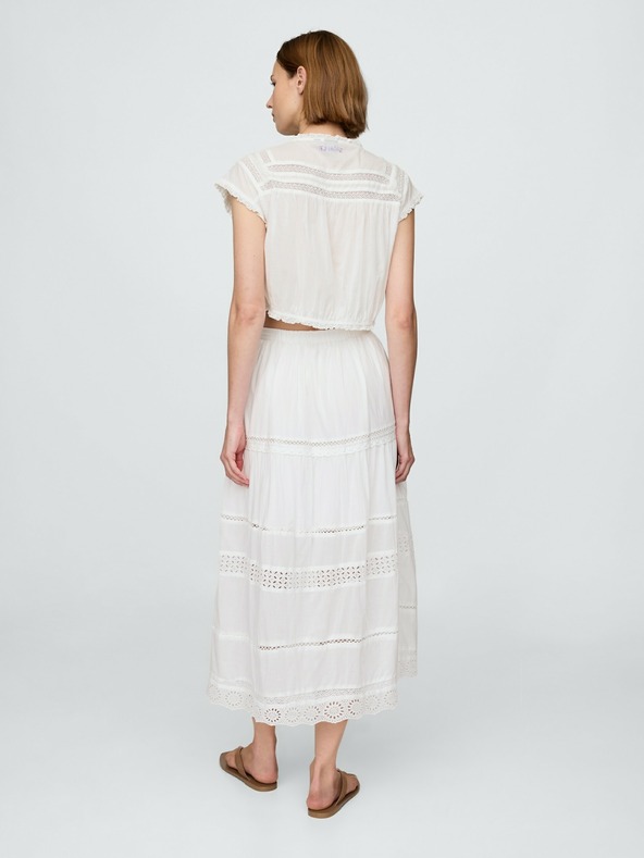 GAP Maxi szoknya csipkével GAP