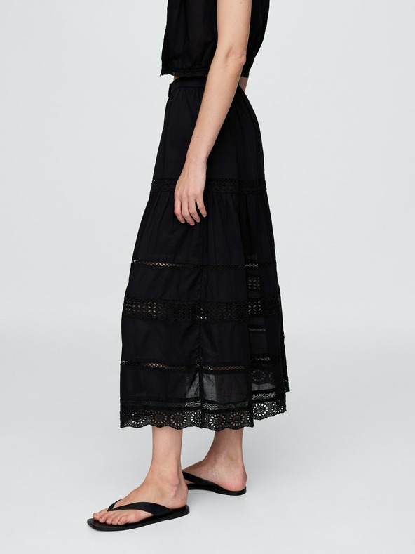 GAP Maxi szoknya csipkével GAP