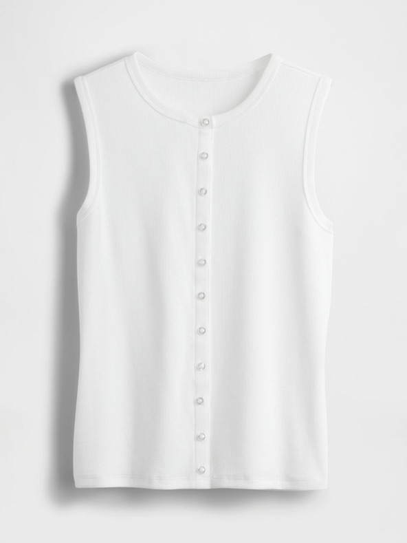 GAP Bordázott kardigán mellény GAP