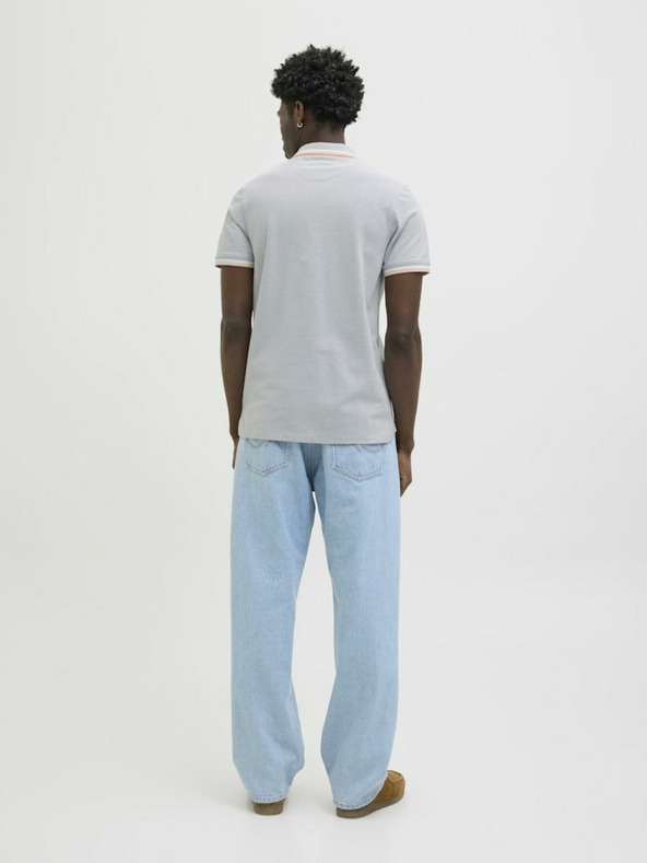 Jack & Jones Világos zöld férfi polo póló Jack & Jones