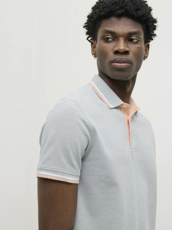 Jack & Jones Világos zöld férfi polo póló Jack & Jones